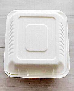 Disposable Biodegradable Compostable Clamshell Food Container