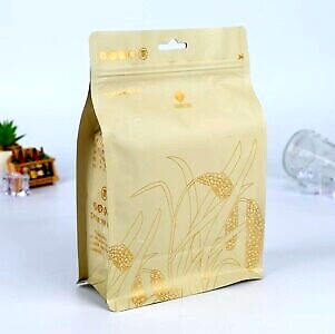 Custom printing biodegradable bag compostable PLA coffee bags stand up pouch