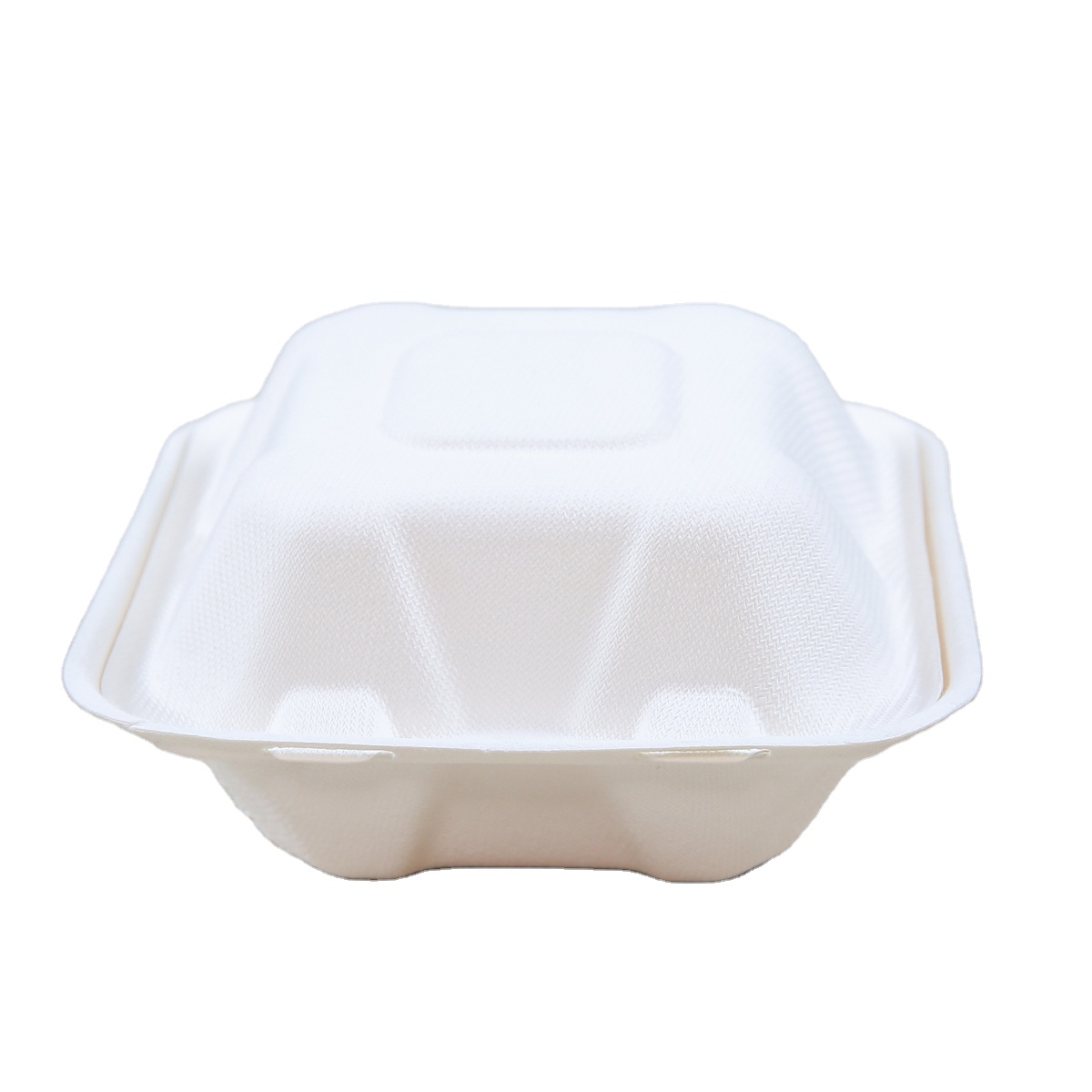 Disposable Biodegradable Compostable Food Container Hamburger Burger Box 3